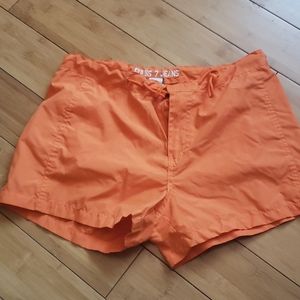 Orange guess shorts